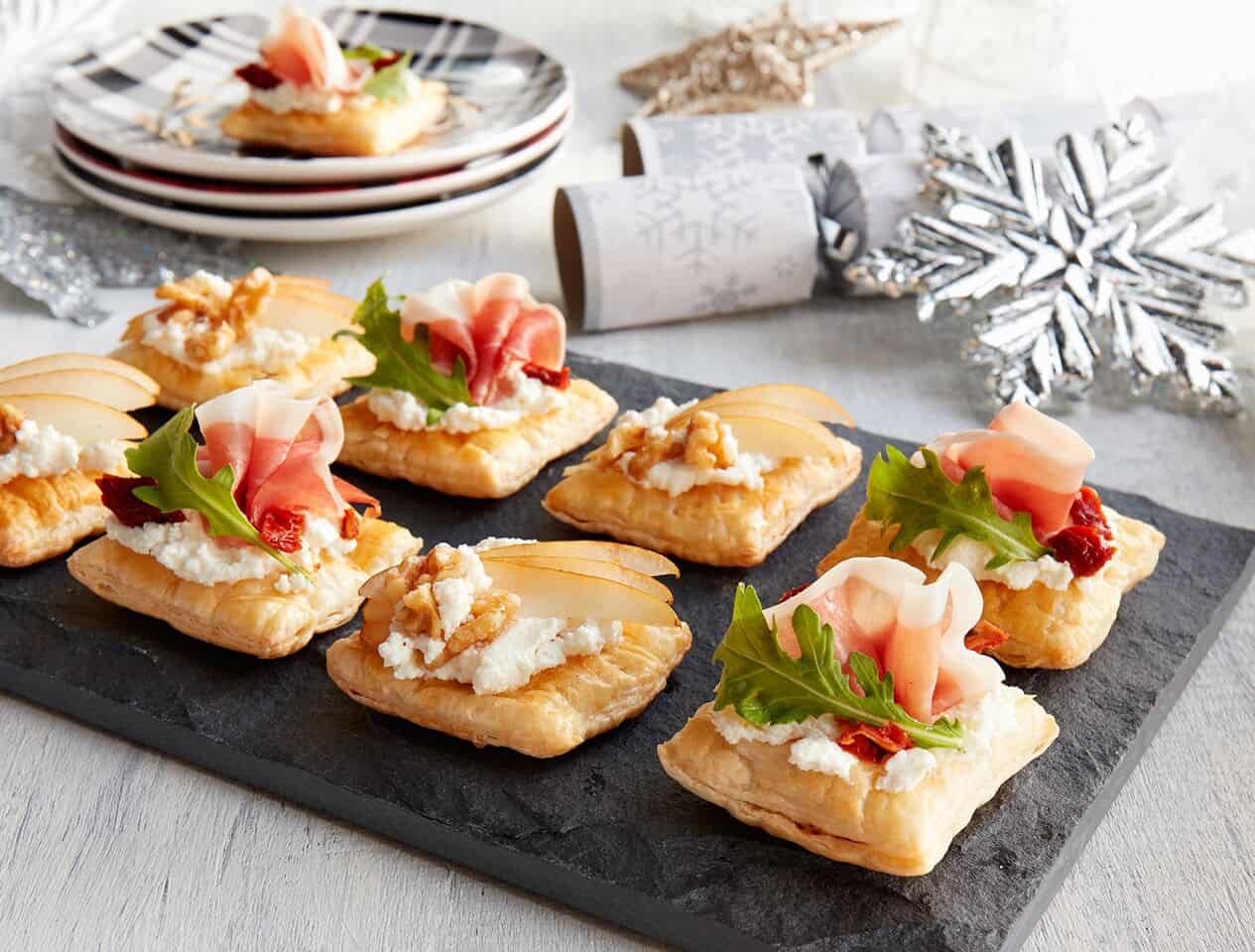 Christmas Party Puff Pastry Canapes Home Trends Magazine