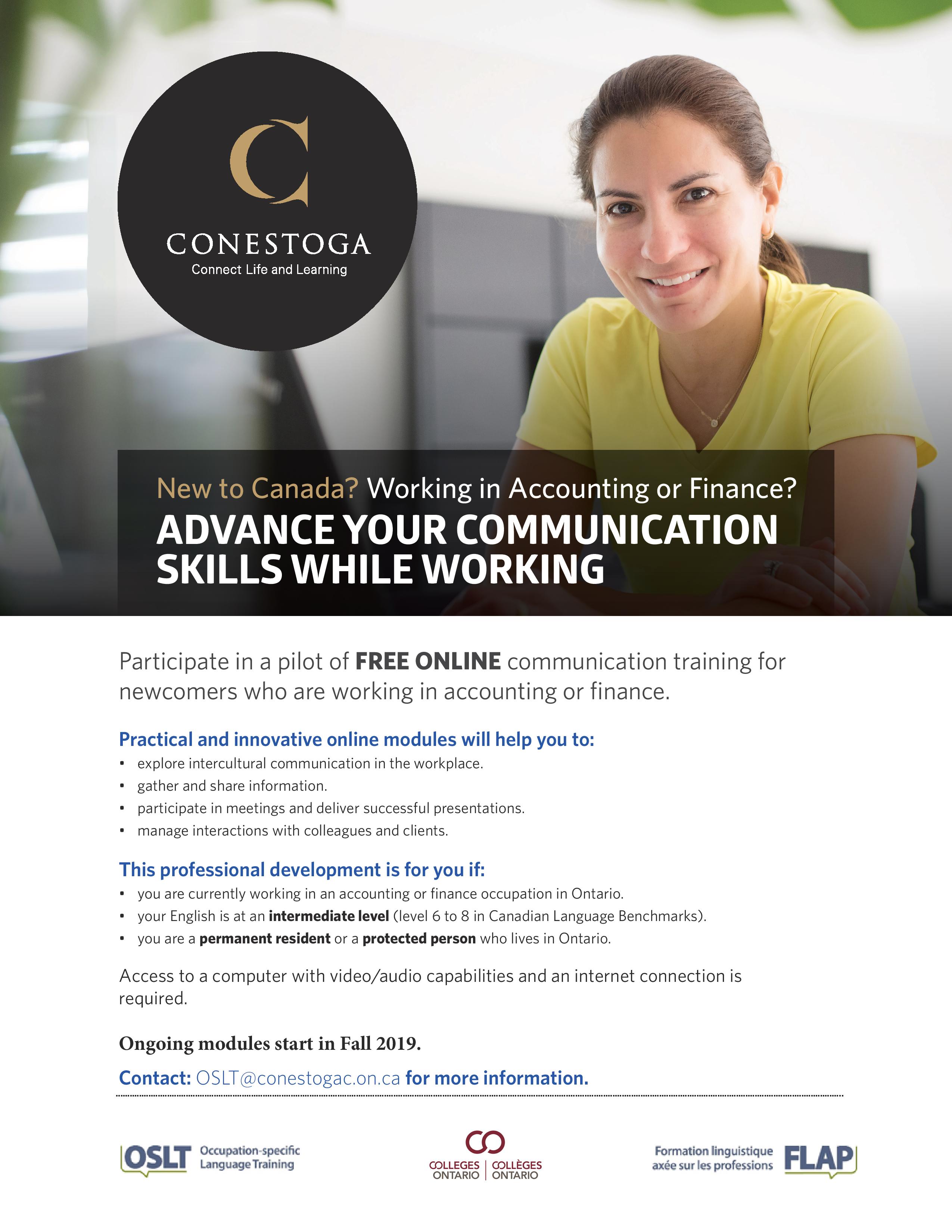 Free online training for in accounting or finance Canadian Immigrant