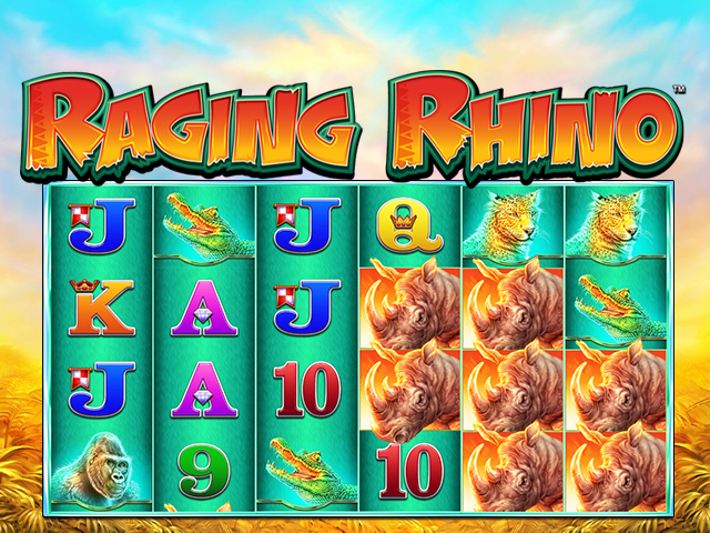 Raging Rhino slot by WMS Gaming Canadian Slots for Fun