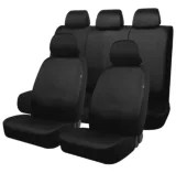 AutoTrends Truck Heavy Duty Seat Cover Kit, Black Canadian Tire
