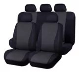 AutoTrends Stitch Low Back Seat Cover Kit, Blue, 3pc Canadian Tire