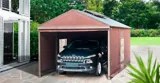 Sunjoy Hard Top Car Garage & Storage Shed, 10ft x 20ft Canadian Tire