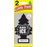 Little Trees Jumpstart Hanging Air Freshener, Black Ice, 2pk Canadian Tire