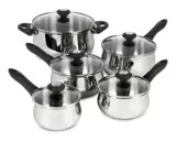 Lagostina Ticino Cookware Set, 10pc Canadian Tire