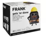 FRANK Insanely Thick 3 Mil. Contractor Bags, 40pk Canadian Tire