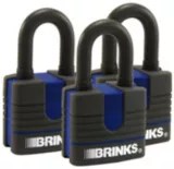Brinks 40 mm Weather Resistant Padlocks, 3pk Canadian Tire