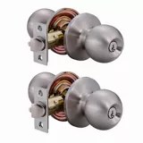 EZ Set Entry Twin Door Knob Combo Canadian Tire