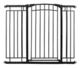 Evenflo Tall WalkThru Safety Gate, Metal, Black Canadian Tire