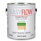 Easyflow Interior Latex Paint, Assorted, SemiGloss, 3.7L Canadian Tire
