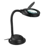 NOMA LED Desk Lamp & Magnifier, Black Canadian Tire