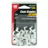 1/4in White Coaxial Staples Canadian Tire