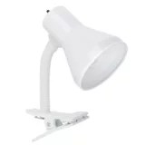 Gooseneck Clip Lamp, White, 14in Canadian Tire