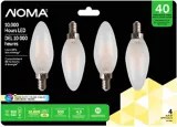 NOMA LED Candelabra 40W Light Bulbs, 4pk Canadian Tire
