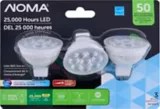 NOMA LED MR16 50W Dimmable Light Bulb, 3pk Canadian Tire
