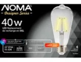 Noma Designer Series LED ST19 40W Dimmable Light Bulb, 4pk Canadian Tire