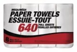 Essuietout, très gros rouleau, paq. 8 Canadian Tire