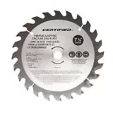 Certified 24Tooth Carbide Saw Blade, 71/4in Canadian Tire