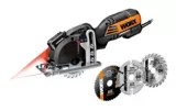 WORX 4A Versacut Mini Circular Saw with Blades, 33/8in Canadian Tire