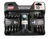 Maxtech Ratcheting Stubby Wrench Set, 10pc Canadian Tire