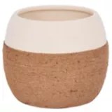 CANVAS Twine Ceramic Planter, 10in Canadian Tire