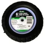 Atlas Steel Lawn Mower Wheel with Ball Bearings, 6 x 1.5in Canadian Tire