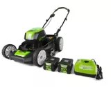 Greenworks 80V Lithium Brushless Cordless Lawn Mower, 21in Canadian Tire