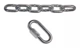 Chain Grade 30 Zinc With Quick Link, 1/4in x 10ft Canadian Tire