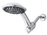 Waterpik 4Setting EasySelect RainFall+ Rain Shower Head, Chrome