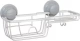 Panier rangeaccessoires de douche à ventouses en aluminium For Living