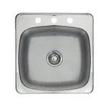 Kindred Single Bowl Kitchen Sink with Ledge Canadian Tire