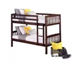 Dorel Twin Over Twin Bunk Bed, Espresso Canadian Tire