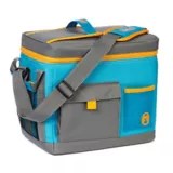 Sport High Performance Soft Cooler, Blue/Grey/Yellow, 12Can Canadian