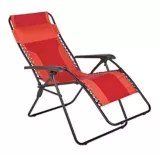 Zero Gravity Patio Chair, Red Canadian Tire