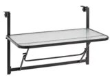Parsons Collection Folding Balcony Table, 36x20in Canadian Tire