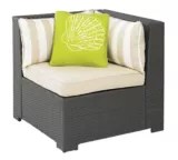 Cabana Collection Wicker Patio Sectional Corner Chair Canadian Tire