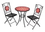 For Living Red Patio Bistro Set, 3pc Canadian Tire