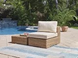 CANVAS Tofino Collection Sectional Patio, Armless Middle Chair