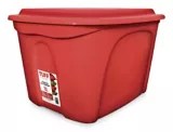 Bac emboîtable, rouge, 72 L Canadian Tire