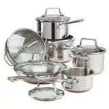 PADERNO Copper Core Stainless Steel Cookset, 12pc
