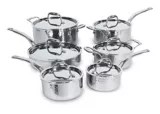 Lagostina ArtisteClad Hand Hammered Design Cookware Set, 12pc