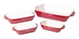 Lagostina Ceramic Bakeware Set, 4pc Canadian Tire
