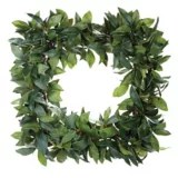 CANVAS Laurel Square Wreath, 24in Canadian Tire