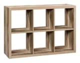 Étagère à 6 cubes creux CANVAS, linteau de chêne Canadian Tire