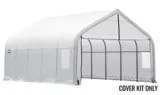 ShelterLogic Peak Replacement Cover Kit, Clearview, 18ft x 20ft x 10