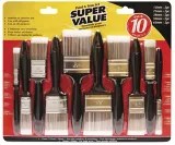10pc Paint Brush Set Canadian Tire