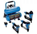 Mastercraft 2 Gallon Air Compressor & Nailers, 4pk Canadian Tire