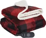 Couverture chauffante micromink/sherpa Sunbeam Canadian Tire