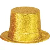 Glitter Gold Top Hat Party City