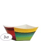 Large Fiesta Snack Bowls, 3pk Party City