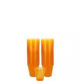 Big Party Pack Orange Plastic Shot Glasses, 100ct Party City